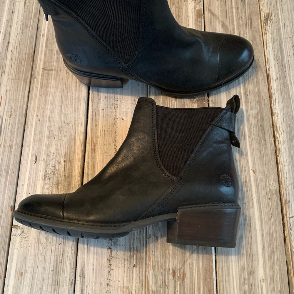 TIMBERLAND Leather Booties 💥 - Picture 2 of 5
